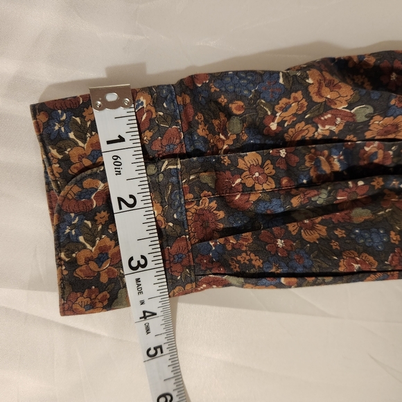 VTG Woolrich Women's 100% Cotton Floral Autumn Print Shirt Size M - Picture 10 of 10
